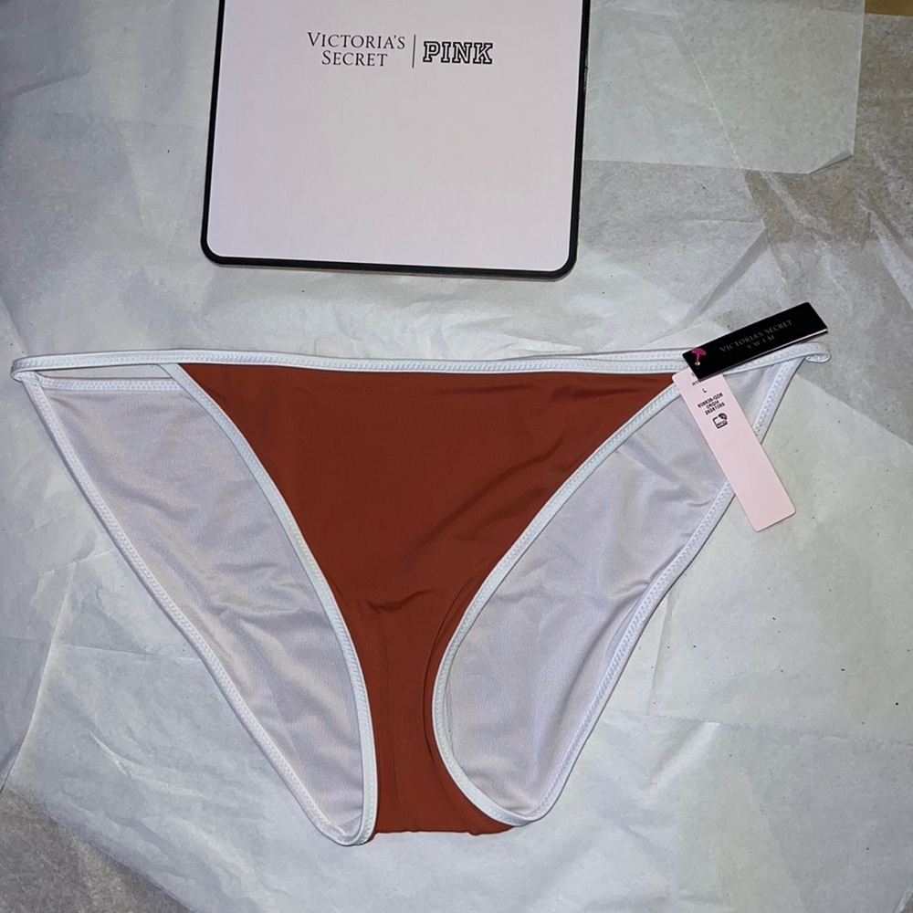 (L) Victoria's Secret Swim Bikini Cheeky Bottom